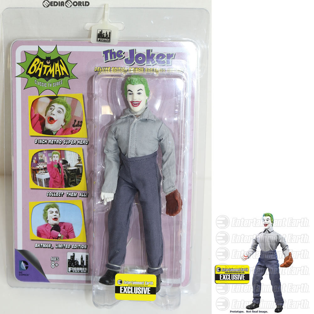 【中古即納】[FIG] バットマン 1966 TVシリーズ/ エンターテイメントアース限定 プリズン ソフトボール ジョーカー レトロ 8インチ アクションフィギュア フィギュアズトイ(20150331)