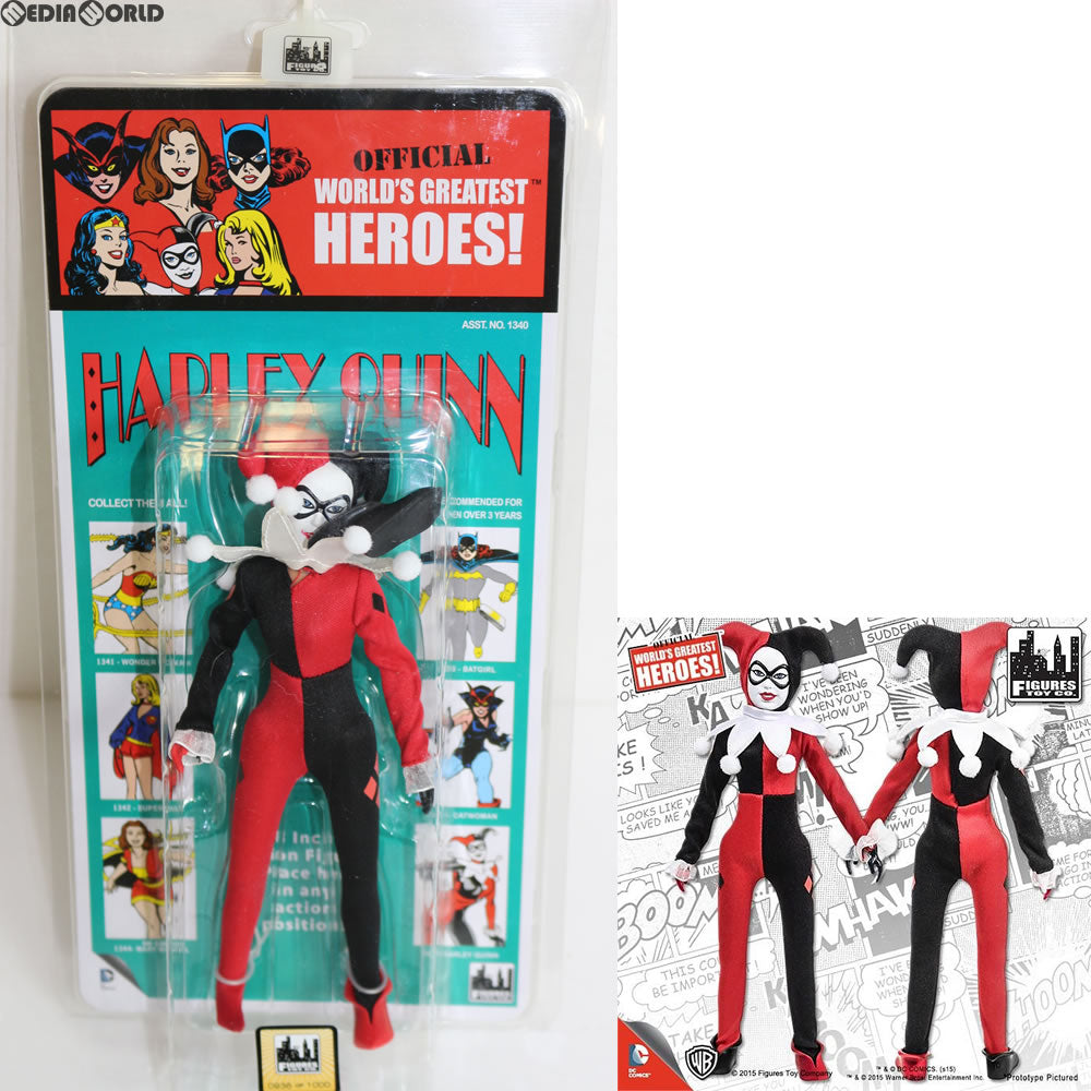 【中古即納】[FIG] ワールドグレイテストヒーローズ/ DCコミックス クレスゲ スタイル レトロ 8インチ アクションフィギュア シリーズ3 ハーレイ・クイン フィギュアズトイ(20160229)