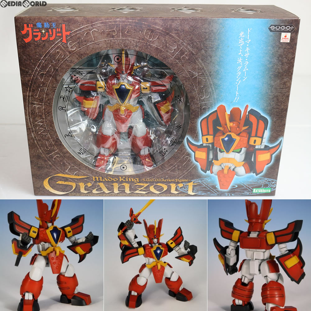 【中古即納】[FIG]S.U.G.O.I アクションフィギュア グランゾート 魔動王グランゾート 完成品(AM02) コトブキヤ(20070810)