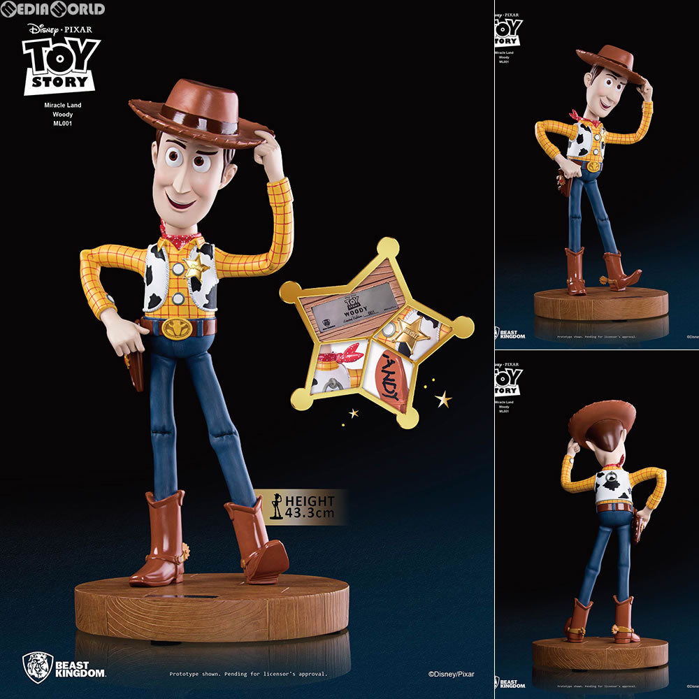 【中古即納】[FIG] ミラクルランド ウッディ トイ・ストーリー3 完成品 フィギュア(ML-001) BeastKingdom(ビーストキングダム) (20170930)