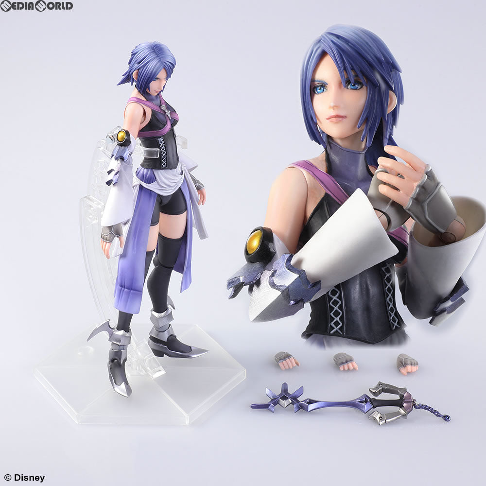 【中古即納】[FIG] PLAY ARTS改(プレイアーツ改) アクア KINGDOM HEARTS(キングダム ハーツ) 0.2 Birth by Sleep -A fragmentary passage- 完成品 可動フィギュア スクウェア・エニックス(20170721)