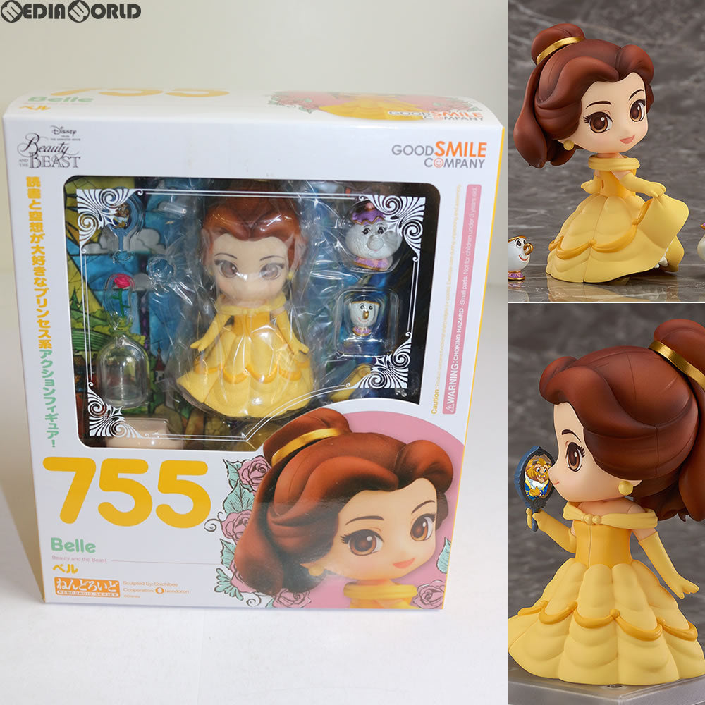 【中古即納】[FIG]ねんどろいど 755 ベル 美女と野獣 完成品 可動フィギュア グッドスマイルカンパニー(20171007)