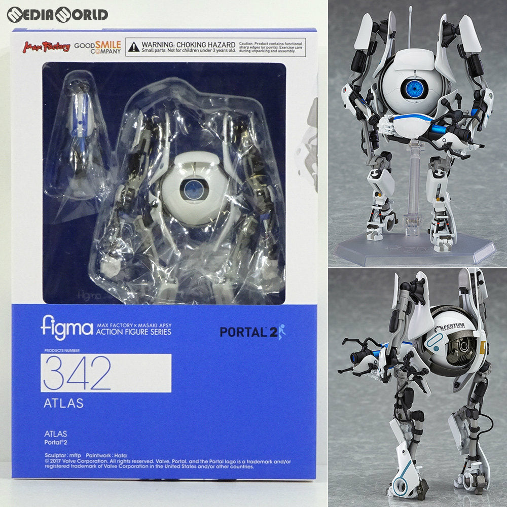 【中古即納】[FIG]figma(フィグマ) 342 Atlas(アトラス) Portal2(ポータル2) 完成品 可動フィギュア グッドスマイルカンパニー(20180126)