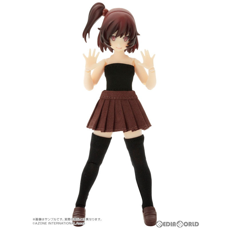 【中古即納】[FIG] 1/12 アサルトリリィシリーズ 031 カスタムリリィ TYPE-F リリィバトルドレスver. ダークブラウン 完成品 ドール(ALC031-FDB) アゾン(20170429)