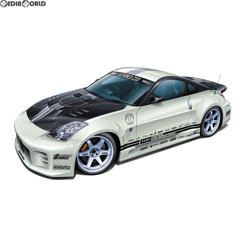 【新品】【お取り寄せ】[PTM] ザ・チューンドカー No.33 1/24 トップシークレット Z33フェアレディZ '05(ニッサン) プラモデル アオシマ(20170721)