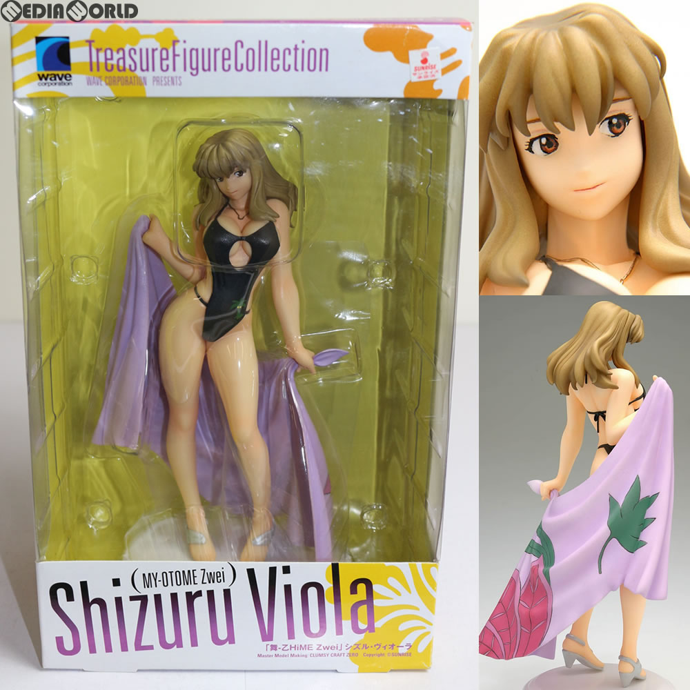 【中古即納】[FIG] トレジャーフィギュアコレクション シズル・ヴィオーラ 舞-乙HiME Zwei(マイオトメツヴァイ) 1/10 完成品 フィギュア(NF-04) ウェーブ(WAVE) (20071026)