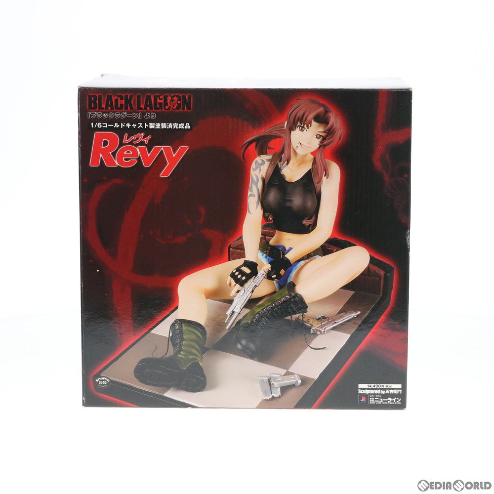 【中古即納】[FIG] Revy(レヴィ) BLACK LAGOON(ブラックラグーン) 1/6 完成品 フィギュア ニューライン(20070810)
