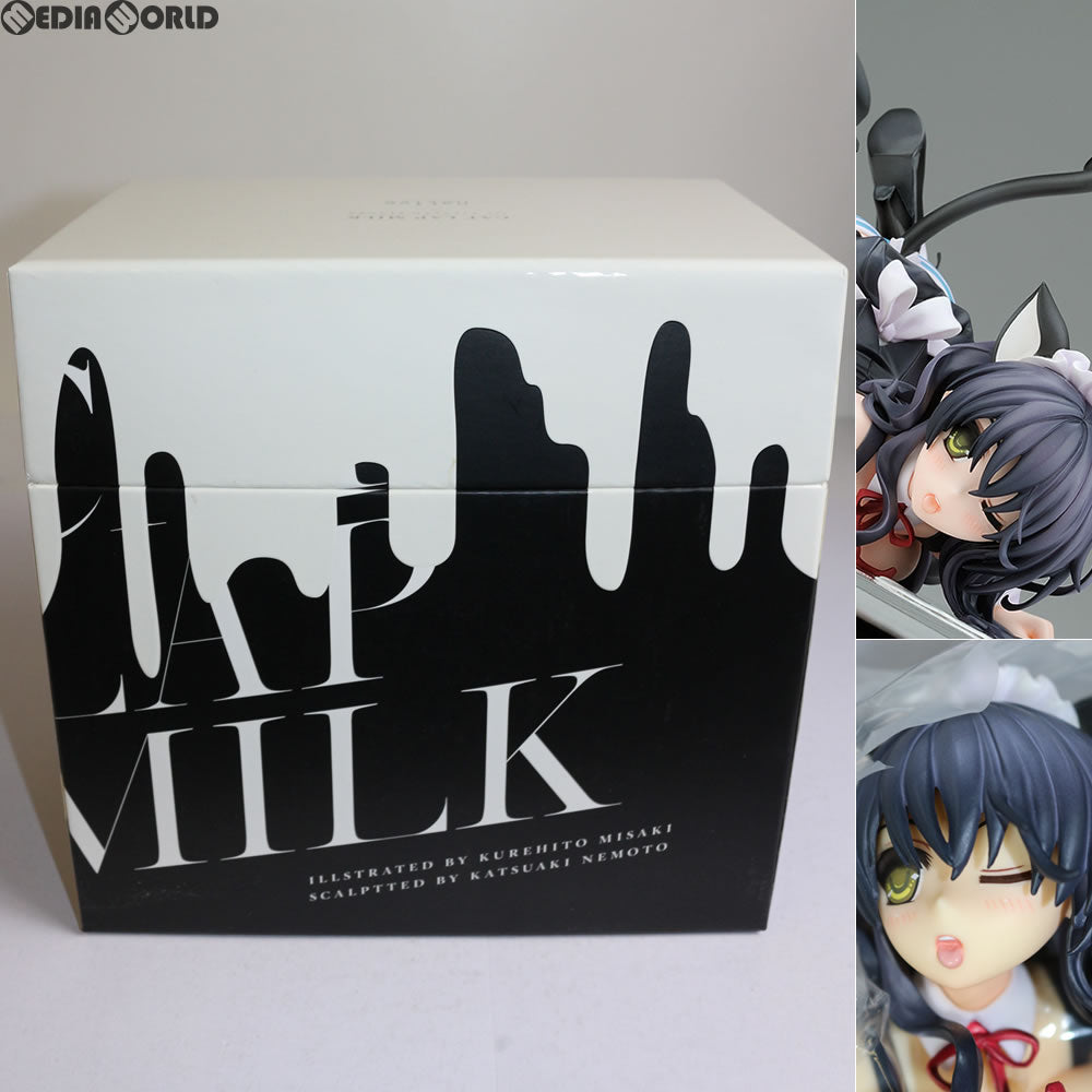 【中古即納】[お得品][箱難あり][FIG]ポストカード付属 CAT LAP MILK(キャットラップミルク) 深崎暮人オリジナルキャラクター 1/7 完成品 フィギュア ネイティブオンラインショップ限定 ネイティブ(20130920)