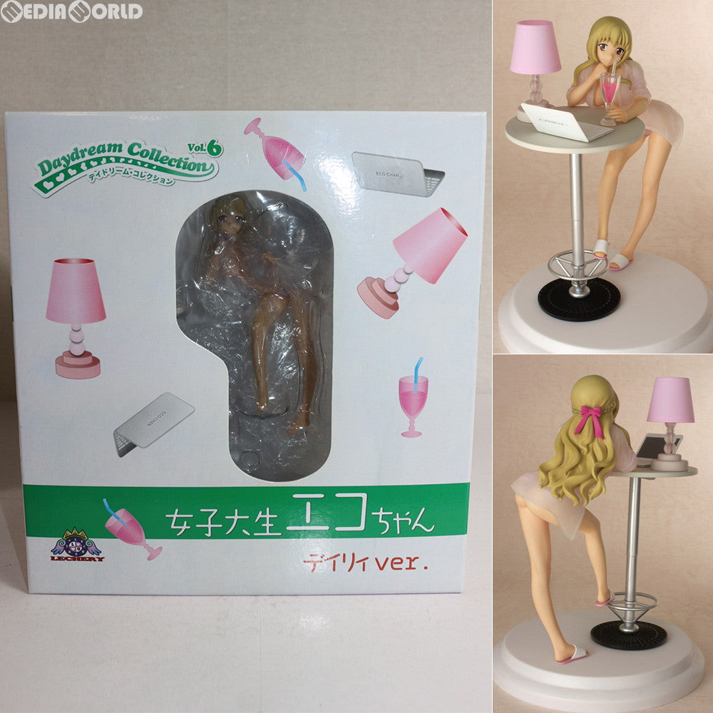 【中古即納】[FIG] デイドリームコレクション vol.06 「女子大生エコちゃん」デイリーver. 1/8 完成品 フィギュア レチェリー(20130522)