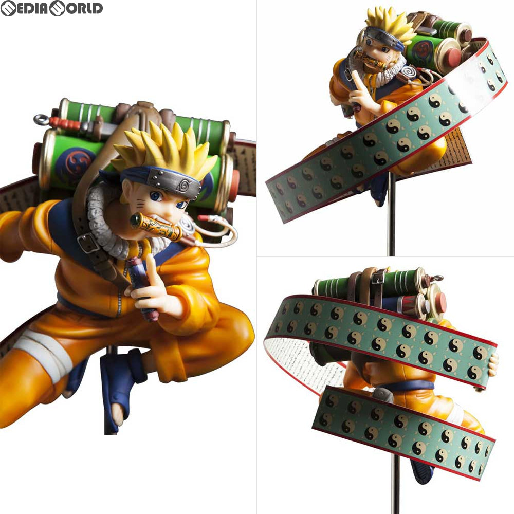 【中古即納】[FIG] DOOR PAINTING COLLECTION FIGURE うずまきナルト -蘇る写輪眼編- NARUTO -ナルト- 1/7 完成品 フィギュア プレックス(20121222)