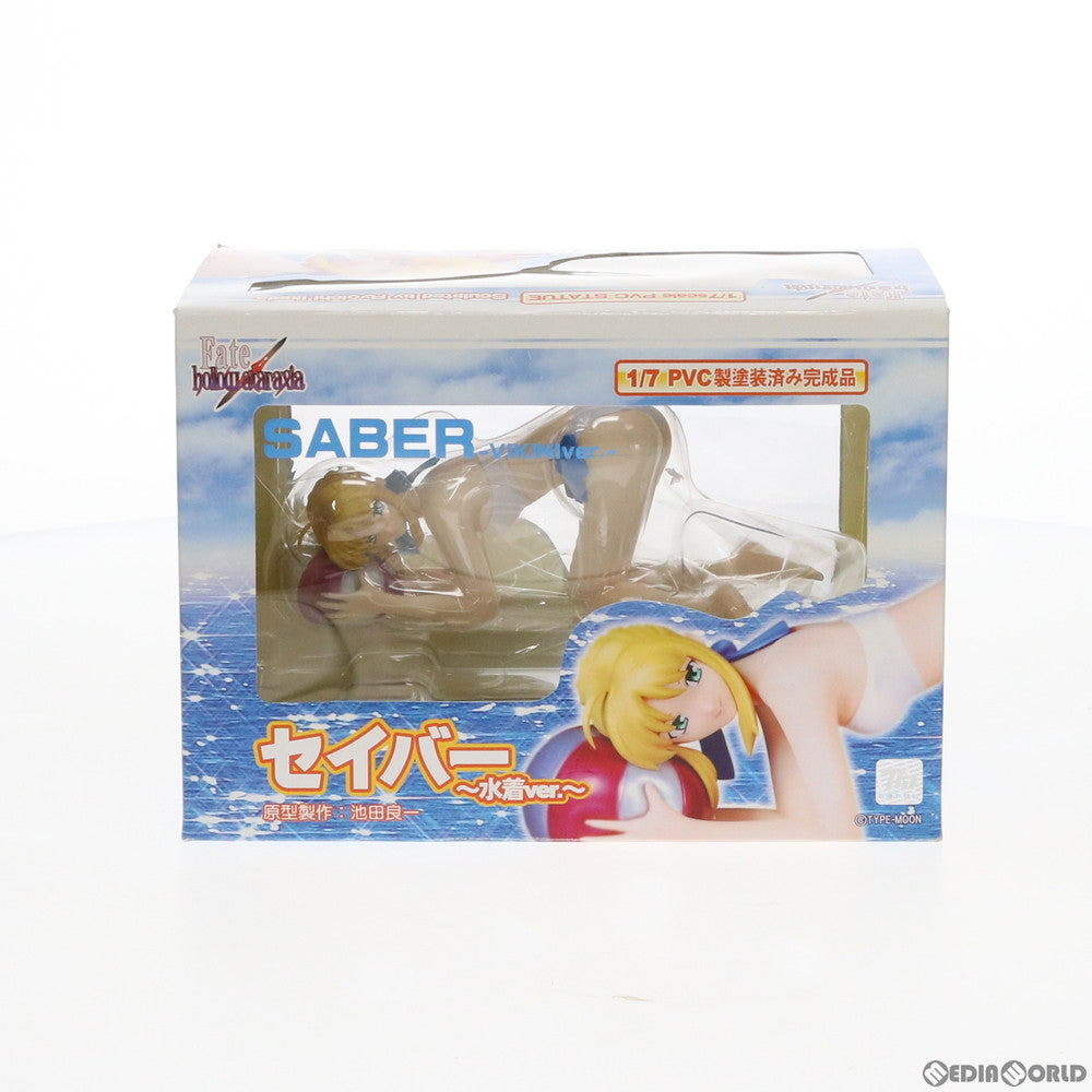 【中古即納】[FIG] セイバー 〜水着ver.〜 Fate/hollow ataraxia(フェイト/ホロウ アタラクシア) 1/7 完成品 フィギュア グリフォンエンタープライズ(20070210)