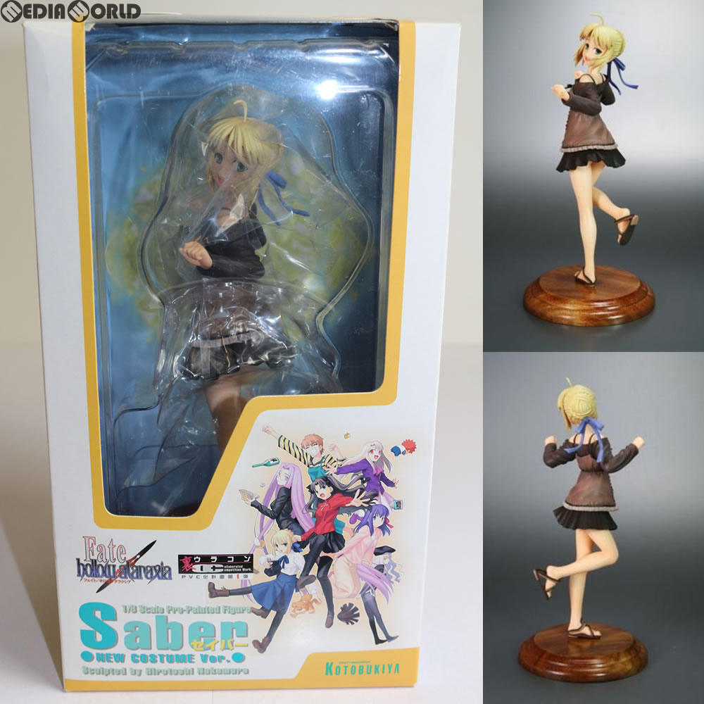 【中古即納】[FIG]セイバー 新コスチュームVer. Fate/hollow ataraxia(フェイト/ホロウ アタラクシア) 1/8 完成品 フィギュア(PP80) コトブキヤ(20060819)