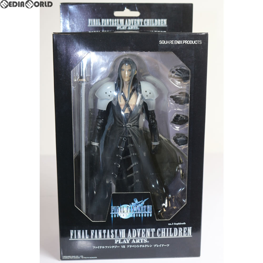 【中古即納】[FIG] PLAY ARTS(プレイアーツ) セフィロス FINAL FANTASY VII ADVENT CHILDREN(ファイナルファンタジー7 アドベントチルドレン) 完成品 可動フィギュア スクウェア・エニックス(20050831)