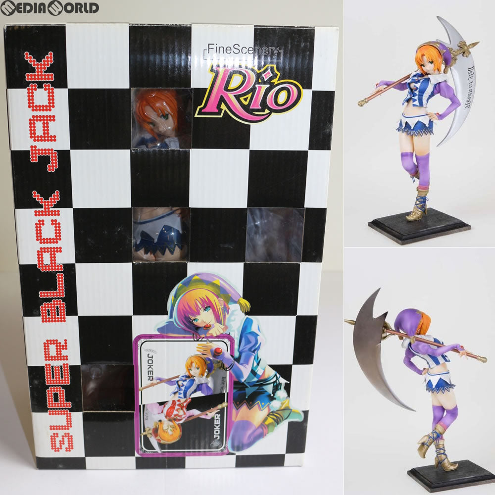 【中古即納】[FIG] FineScenery(ファインシーナリー) Rio(リオ) Super Black Jack(スーパーブラックジャック) 1/6 完成品 フィギュア とらのあな(20061125)