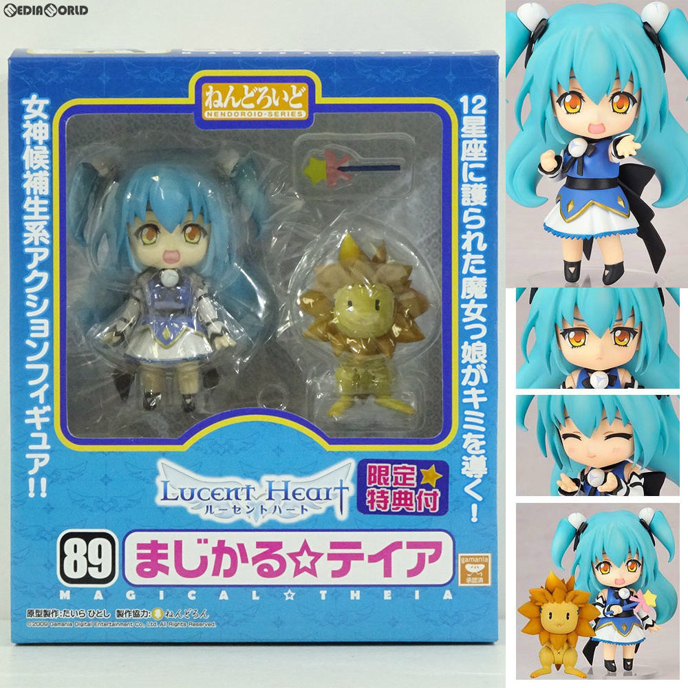 【中古即納】[FIG]サークルKサンクス(ときめきモール)限定 ねんどろいど 089 まじかる☆テイア ルーセントハート 完成品 可動フィギュア グッドスマイルカンパニー(20091231)