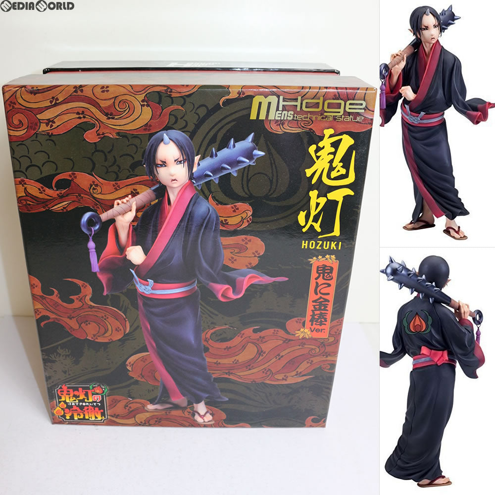 【中古即納】[FIG] アニメイト限定 mensHdge technical statue No.6 鬼灯(ほおずき) 鬼に金棒ver. 鬼灯の冷徹 完成品 フィギュア ユニオンクリエイティブ(20150222)