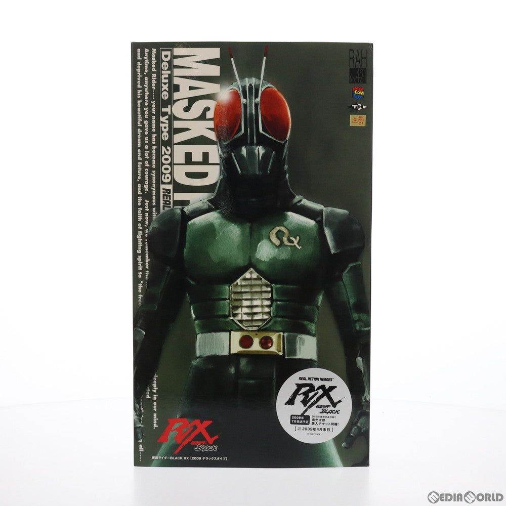 【中古即納】[FIG] リアルアクションヒーローズ No.421 RAH DX 仮面ライダーBLACK RX 完成品 可動フィギュア タイムハウス/メディコム・トイ(20090308)