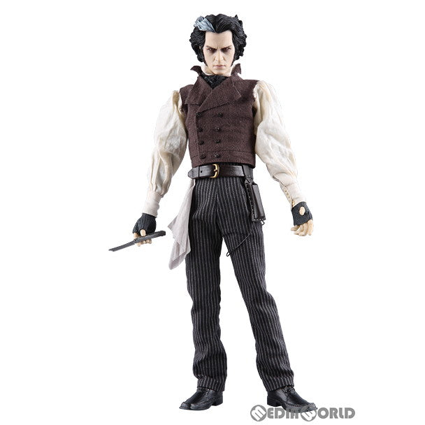 【中古即納】[FIG] リアルアクションヒーローズ No.412 SWEENEY TODD スウィーニー・トッド フリート街の悪魔の理髪師 完成品 可動フィギュア メディコム・トイ(20081130)