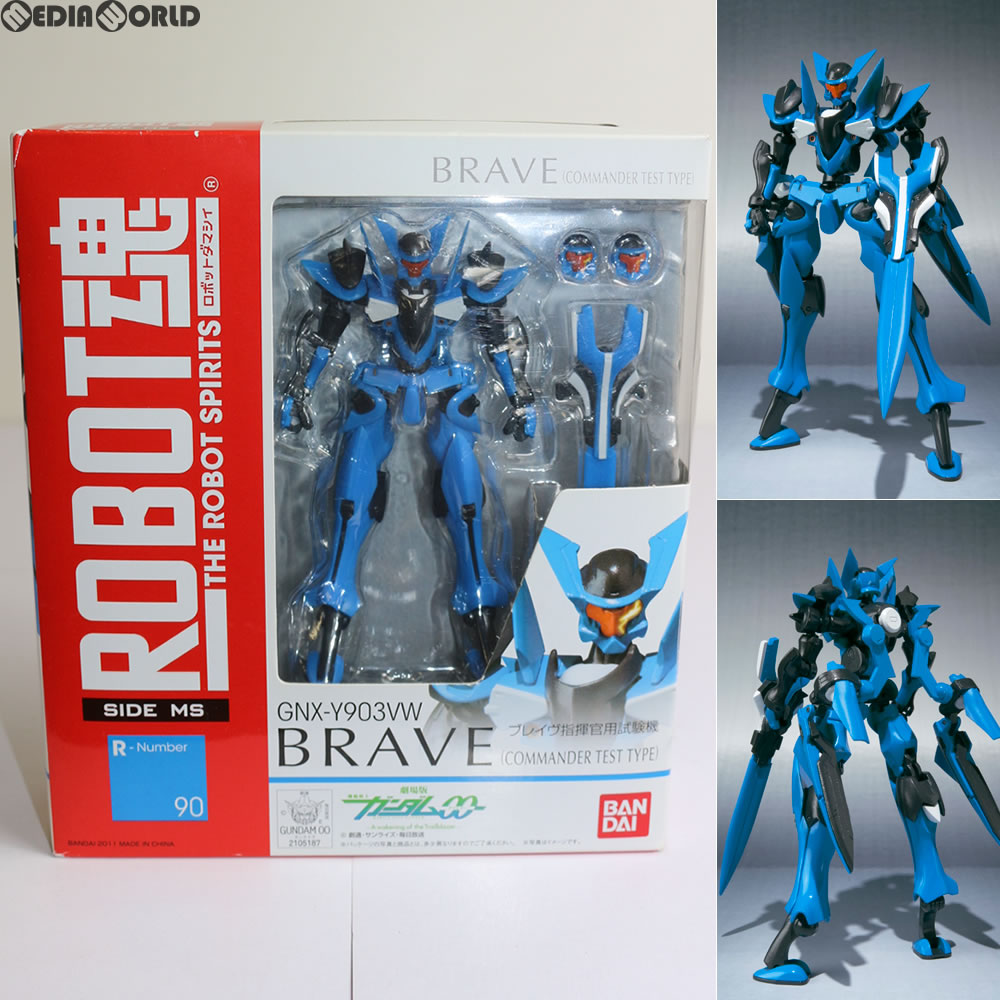 【中古即納】[FIG] ROBOT魂(SIDE MS) ブレイヴ指揮官用試験機 機動戦士ガンダム00(ダブルオー) 完成品 可動フィギュア バンダイ(20110409)