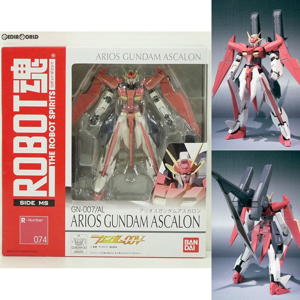 【中古即納】[FIG] ROBOT魂(SIDE MS) アリオスガンダム アスカロン 機動戦士ガンダム00(ダブルオー) 完成品 可動フィギュア バンダイ(20100925)