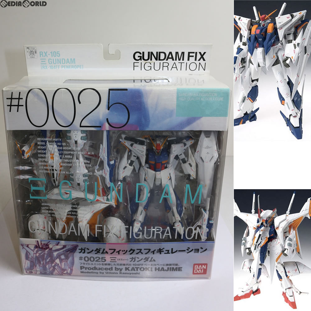 【中古即納】[FIG] GUNDAM FIX FIGURATION #0025 クスィーガンダム 機動戦士ガンダム 閃光のハサウェイ 完成品 可動フィギュア バンダイ(20050528)