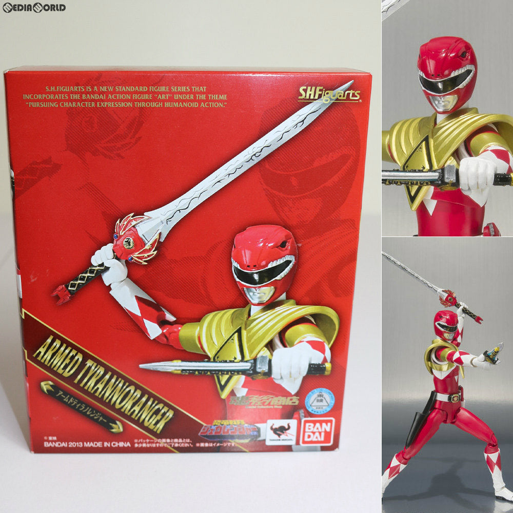 【中古即納】[FIG] 魂ウェブ商店限定 S.H.Figuarts(フィギュアーツ) アームドティラノレンジャー 恐竜戦隊ジュウレンジャー 完成品 可動フィギュア バンダイ(20131122)