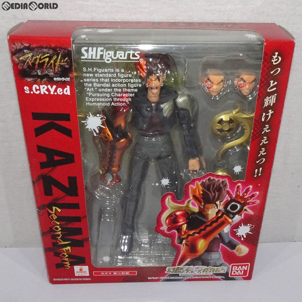 【中古即納】[FIG] 魂ウェブ商店限定 S.H.Figuarts(フィギュアーツ) カズマ 第二形態 スクライド 完成品 可動フィギュア バンダイ(20110725)