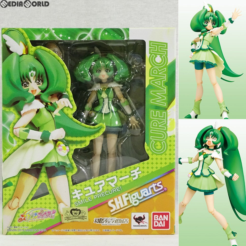 【中古即納】[FIG] 魂ウェブ商店限定 S.H.Figuarts(フィギュアーツ) キュアマーチ スマイルプリキュア! 完成品 可動フィギュア バンダイ(20140628)