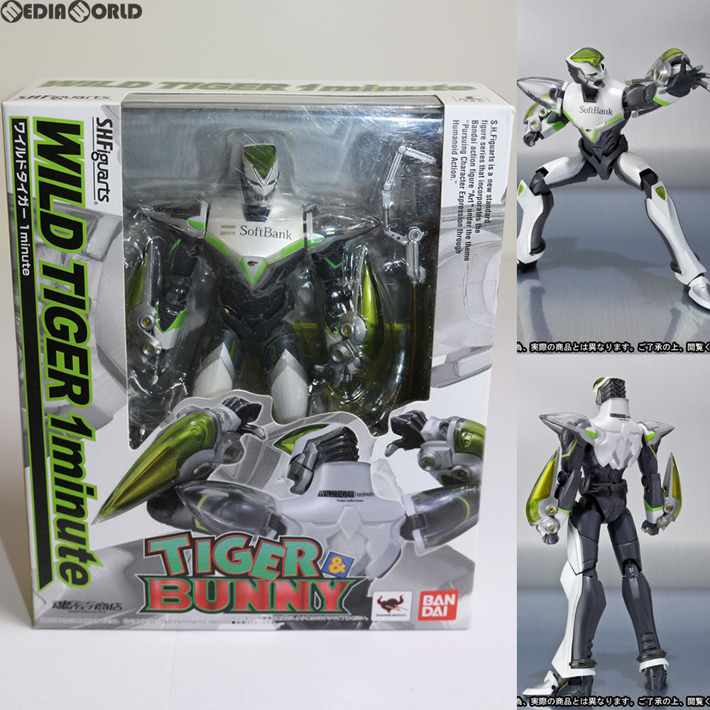 【中古即納】[FIG] 魂ウェブ商店限定 S.H.Figuarts(フィギュアーツ) ワイルドタイガー 1 minute TIGER & BUNNY(タイガー&バニー) 完成品 フィギュア バンダイ(20120525)