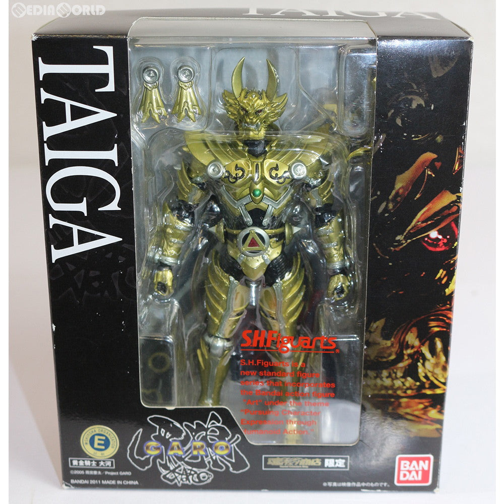 【中古即納】[FIG] 魂ウェブ商店限定 S.H.Figuarts(フィギュアーツ) 黄金騎士 大河 牙狼-GARO-(ガロ) 完成品 可動フィギュア バンダイ(20111026)