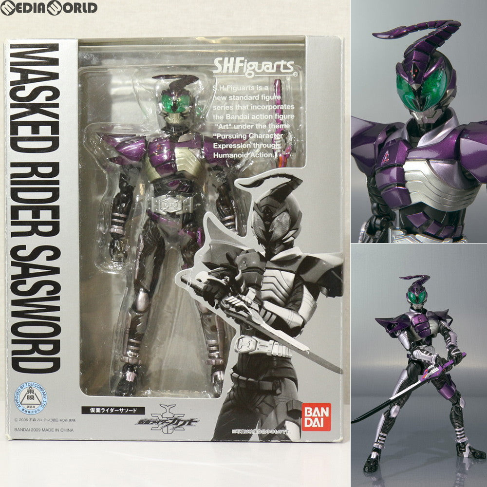 【中古即納】[FIG] S.H.Figuarts(フィギュアーツ) 仮面ライダーサソード 仮面ライダーカブト 完成品 可動フィギュア バンダイ(20091219)