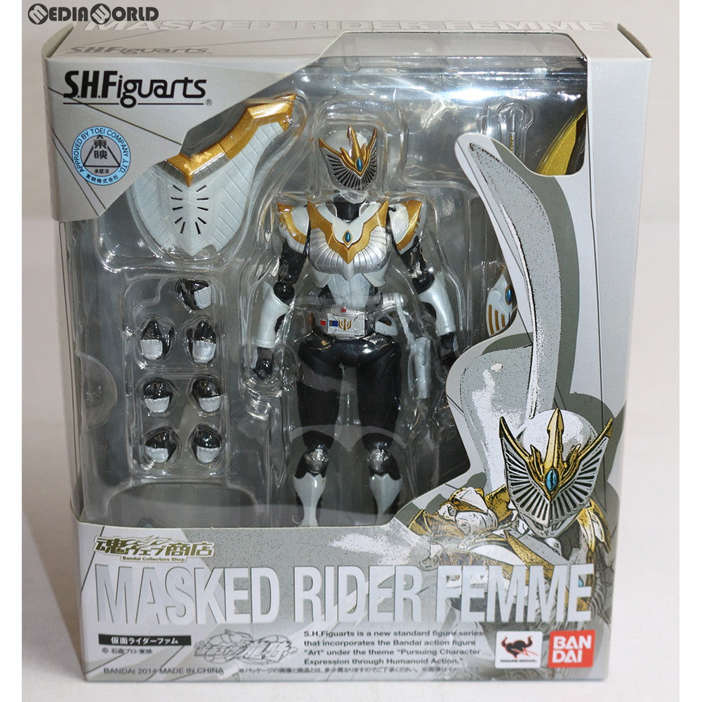 【中古即納】[FIG] 魂ウェブ商店限定 S.H.Figuarts(フィギュアーツ) 仮面ライダーファム 仮面ライダー龍騎 完成品 可動フィギュア バンダイ(20141107)