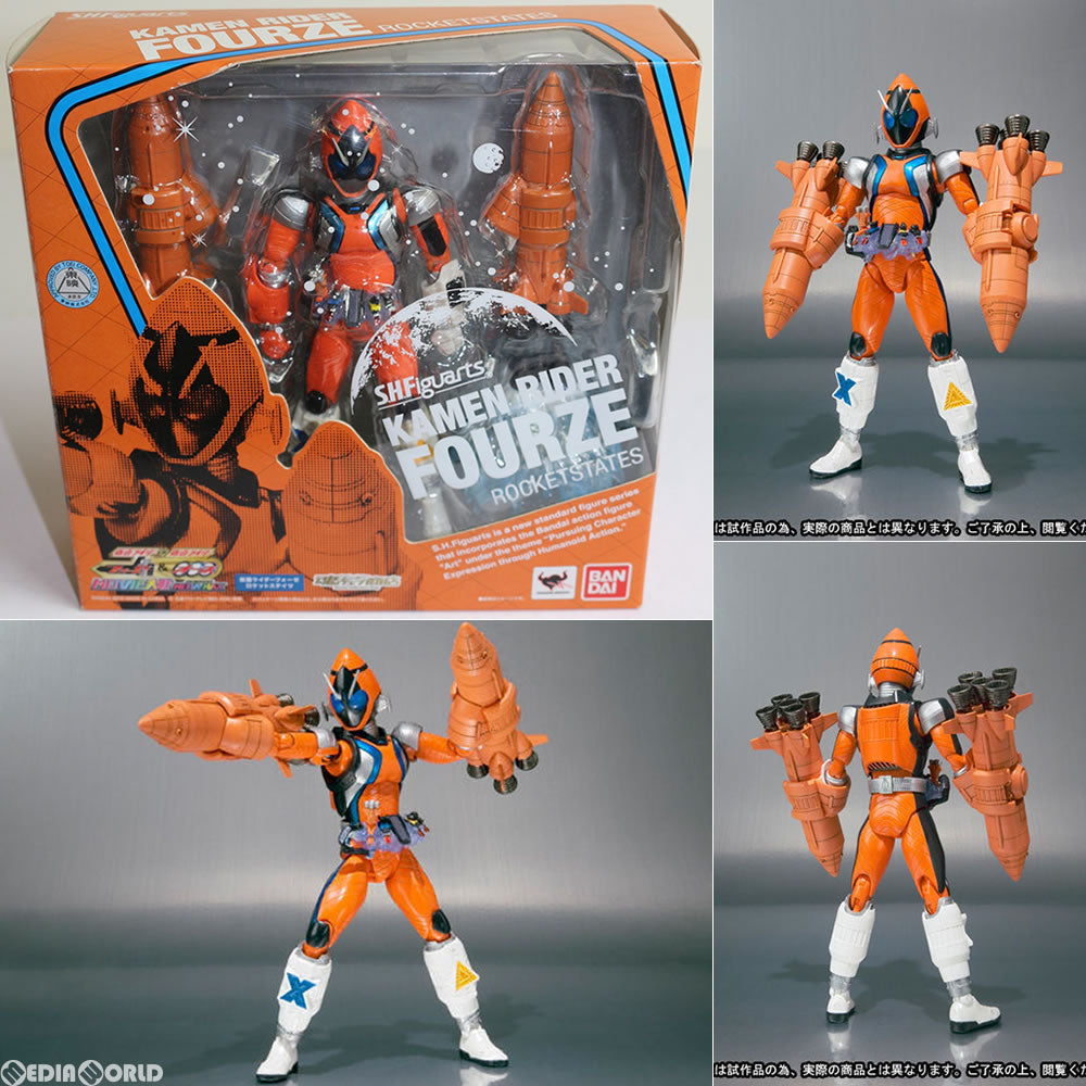 【中古即納】[FIG] 魂ウェブ商店限定 S.H.Figuarts(フィギュアーツ) 仮面ライダーフォーゼ ロケットステイツ 完成品 フィギュア バンダイ(20120430)