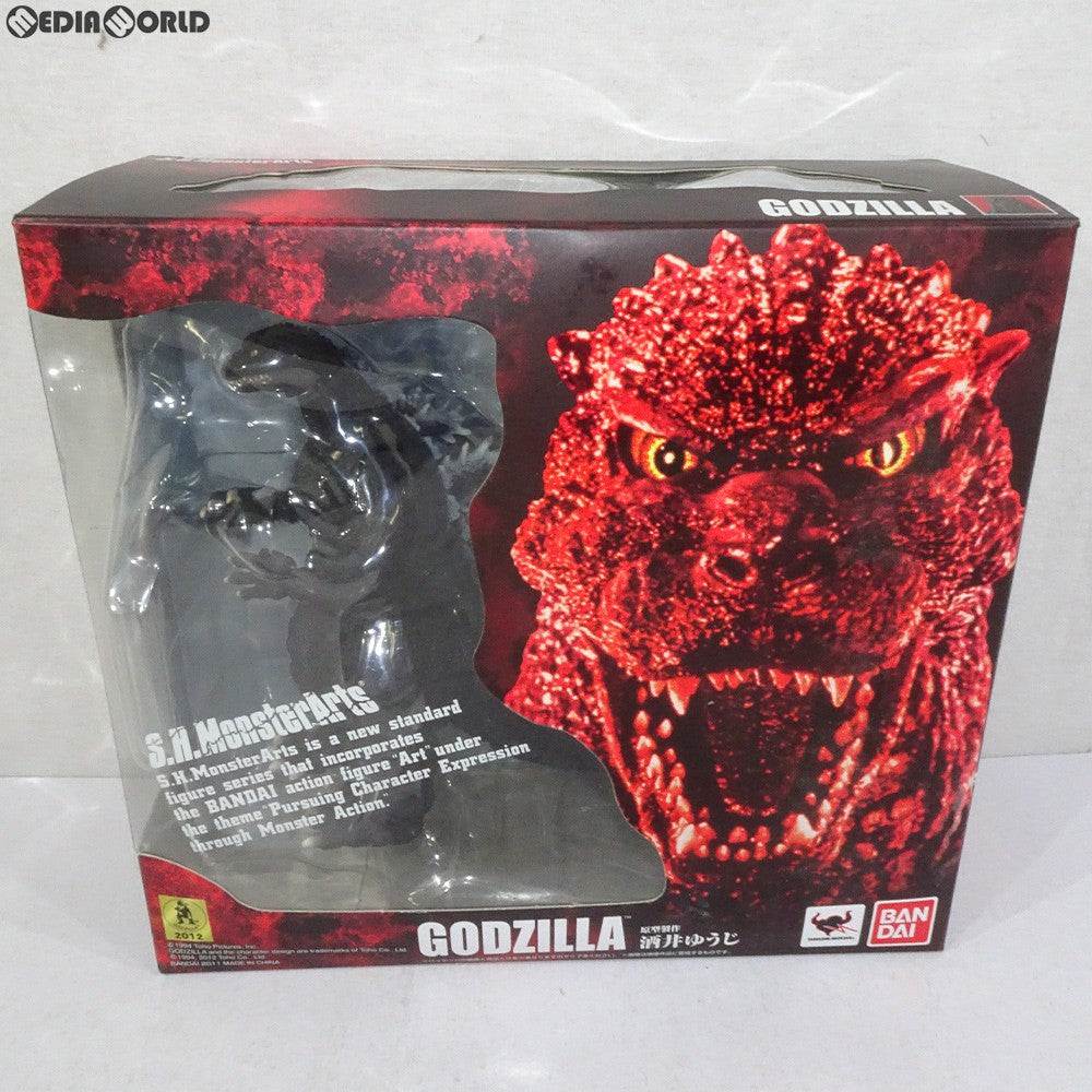【中古即納】[FIG] S.H.MonsterArts(モンスターアーツ) ゴジラ(2011年版) 完成品 可動フィギュア バンダイ(20111119)