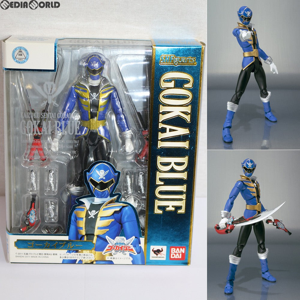 【中古即納】[FIG] S.H.Figuarts(フィギュアーツ) ゴーカイブルー 海賊戦隊ゴーカイジャー 完成品 可動フィギュア バンダイ(20111029)