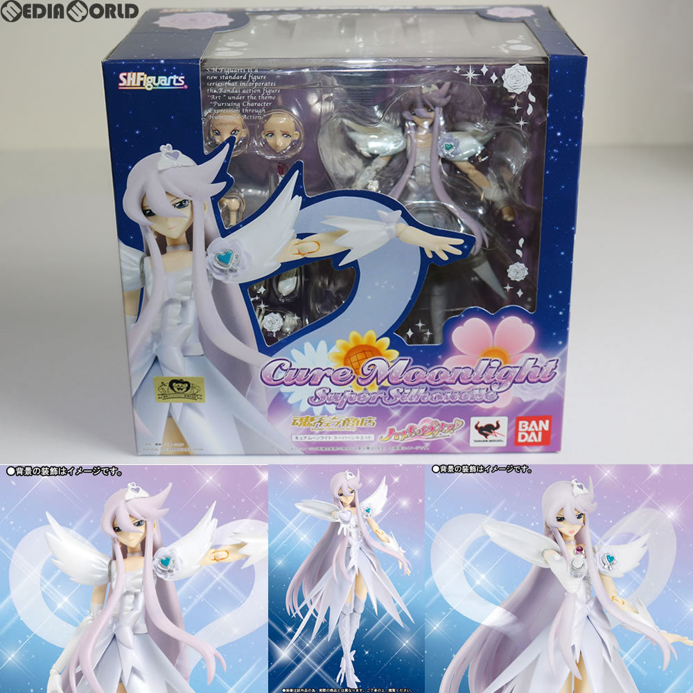 【中古即納】[FIG] 魂ウェブ商店限定 S.H.Figuarts(フィギュアーツ) キュアムーンライト スーパーシルエット ハートキャッチプリキュア! 完成品 フィギュア バンダイ(20130425)