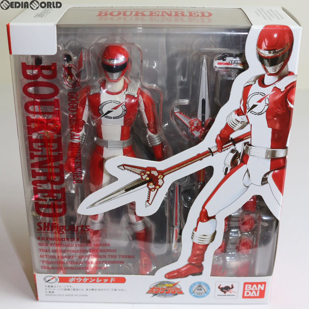 【中古即納】[FIG] S.H.Figuarts(フィギュアーツ) ボウケンレッド 轟轟戦隊ボウケンジャー 完成品 可動フィギュア バンダイ(20120922)