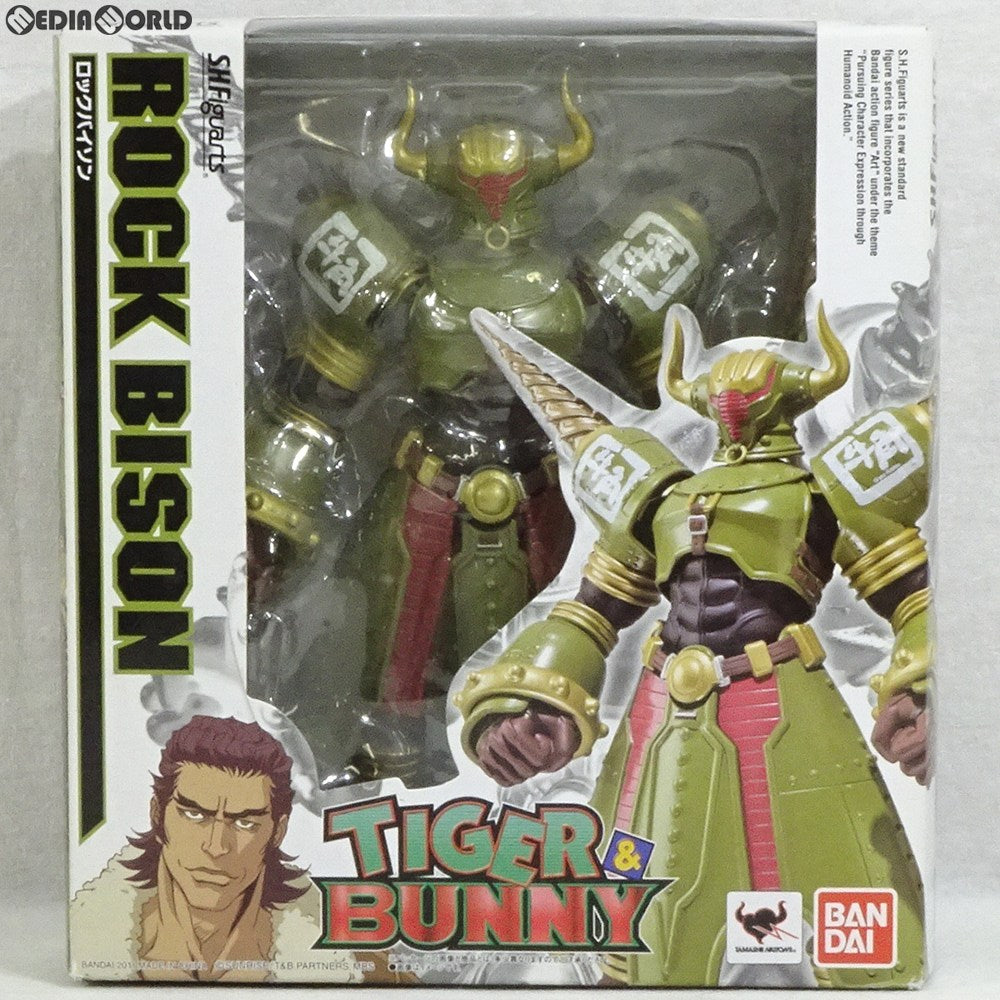 【中古即納】[FIG] S.H.Figuarts(フィギュアーツ) ロックバイソン TIGER & BUNNY(タイガー&バニー) 完成品 可動フィギュア バンダイ(20111217)