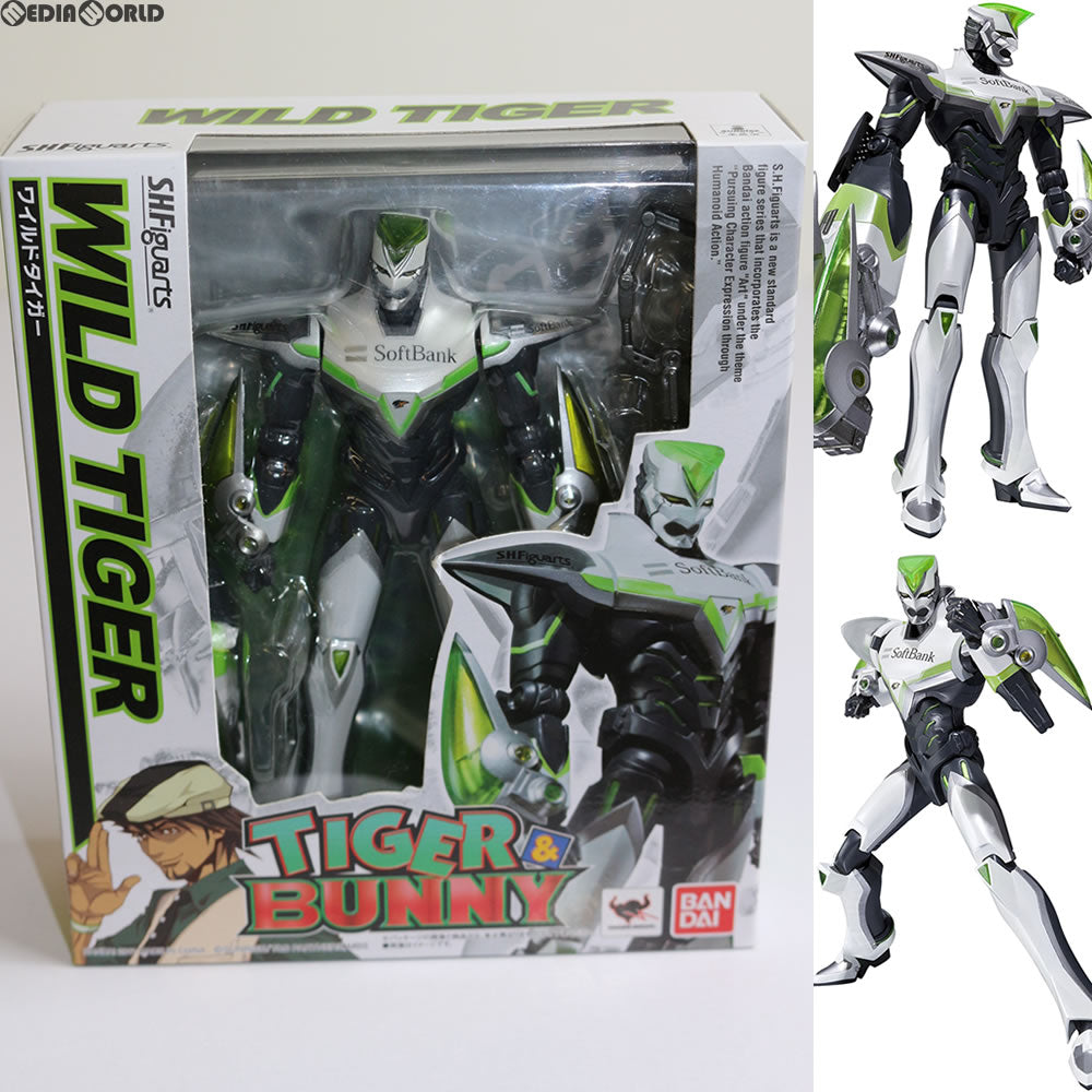 【中古即納】[FIG] S.H.Figuarts(フィギュアーツ) ワイルドタイガー TIGER & BUNNY(タイガー&バニー) 完成品 フィギュア バンダイ(20110923)
