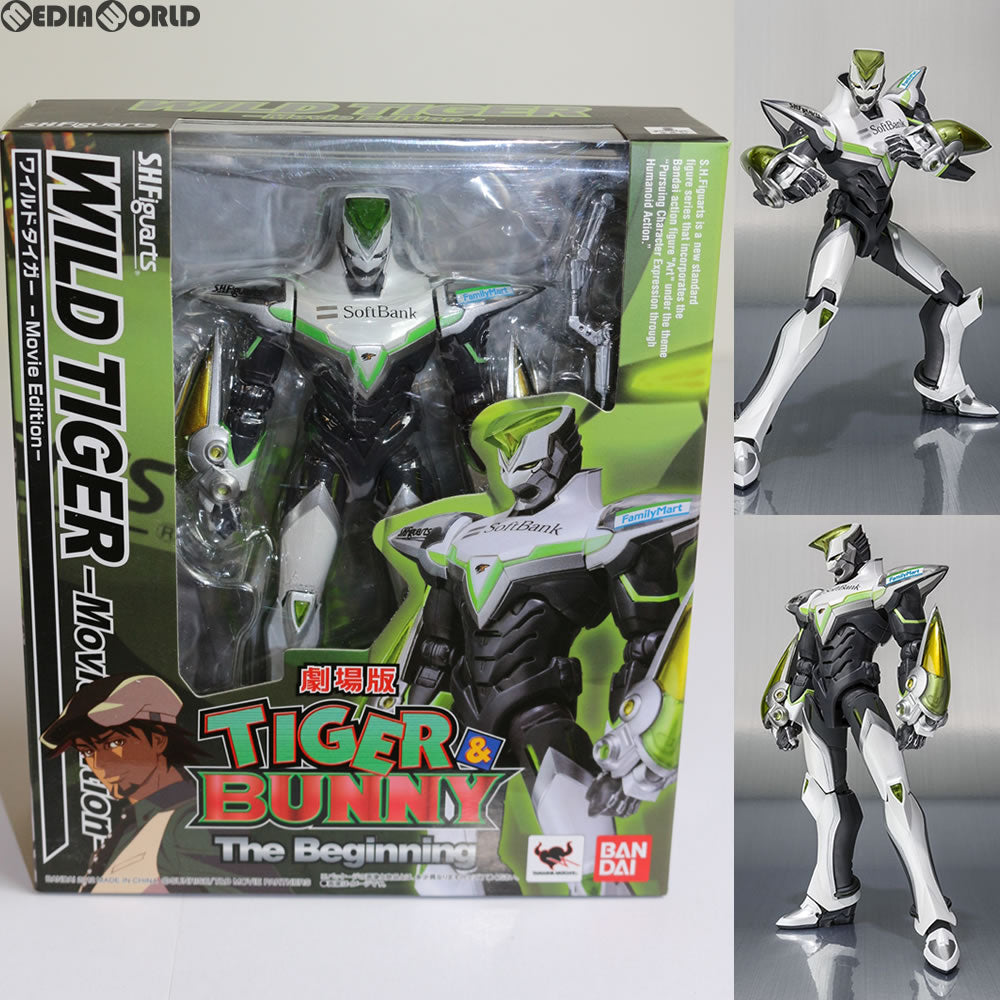 【中古即納】[FIG] S.H.Figuarts(フィギュアーツ) ワイルドタイガー -Movie Edition- TIGER & BUNNY(タイガー&バニー) 完成品 フィギュア バンダイ(20121013)