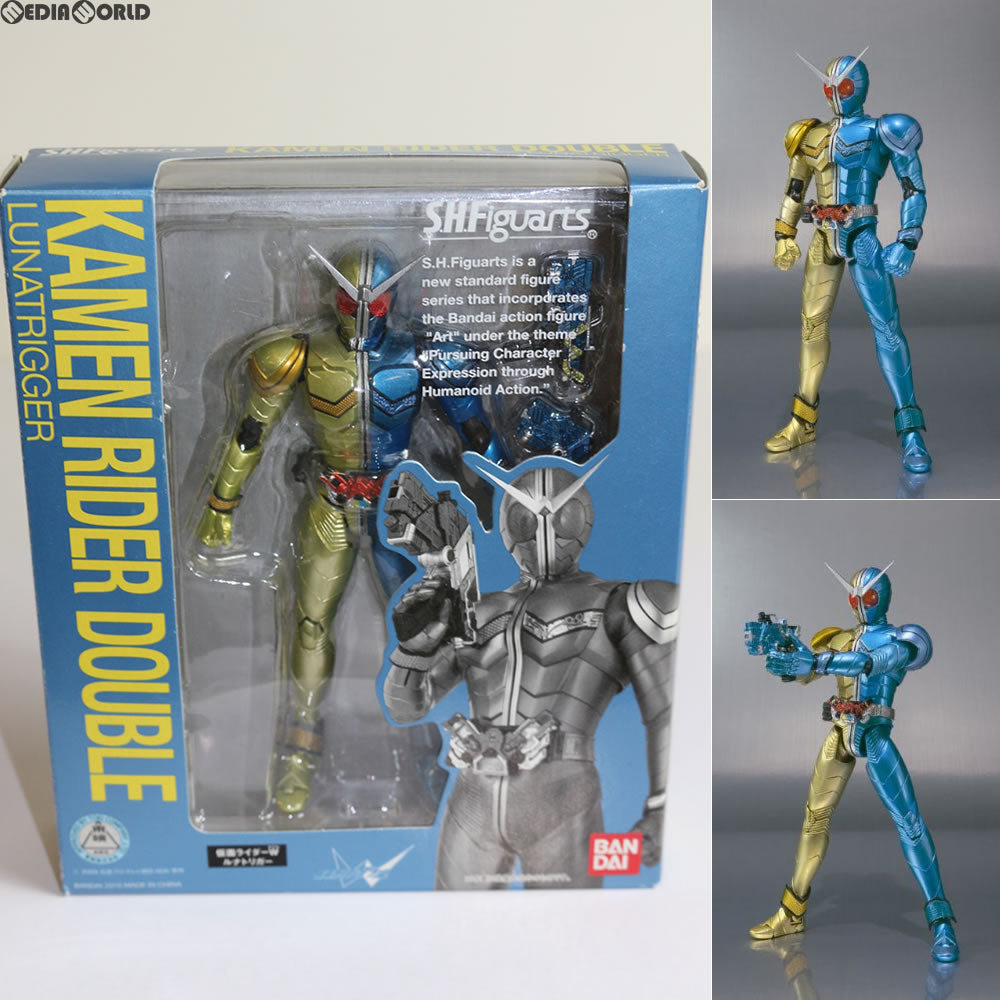 【中古即納】[FIG] S.H.Figuarts(フィギュアーツ) 仮面ライダーW(ダブル) ルナトリガー 完成品 可動フィギュア バンダイ(20100327)