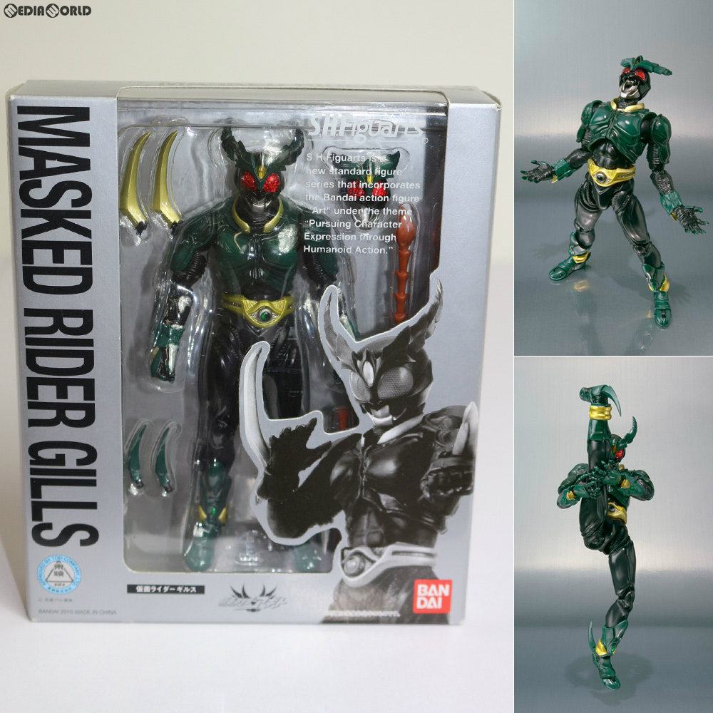 【中古即納】[FIG] S.H.Figuarts(フィギュアーツ) 仮面ライダーギルス 仮面ライダーアギト 完成品 可動フィギュア バンダイ(20100424)