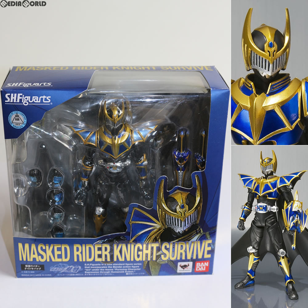 【中古即納】[FIG] S.H.Figuarts(フィギュアーツ) 仮面ライダーナイトサバイブ 仮面ライダー龍騎 完成品 フィギュア バンダイ(20121123)