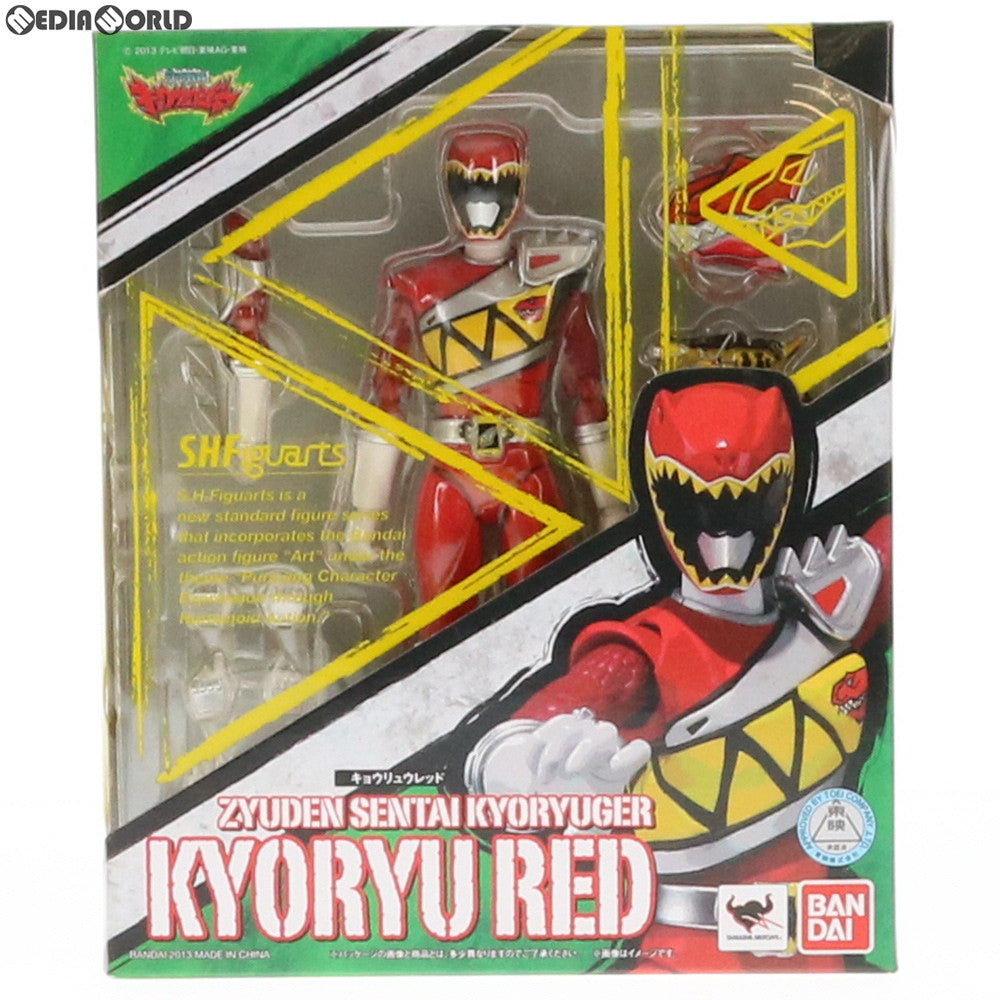 【中古即納】[FIG] S.H.Figuarts(フィギュアーツ) キョウリュウレッド 獣電戦隊キョウリュウジャー 完成品 可動フィギュア バンダイ(20131012)