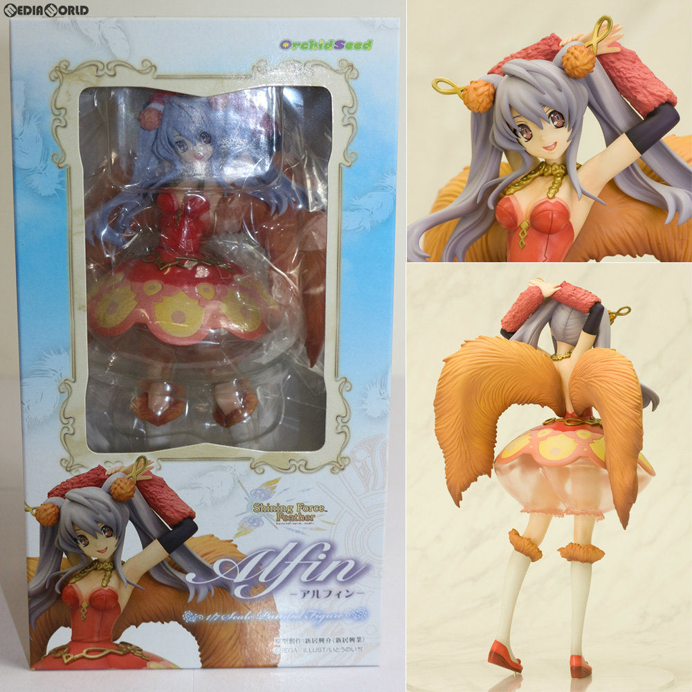 【中古即納】[FIG] アルフィン Shining Force Feather(シャイニング・フォース フェザー) 1/7 完成品 フィギュア オーキッドシード(20110211)