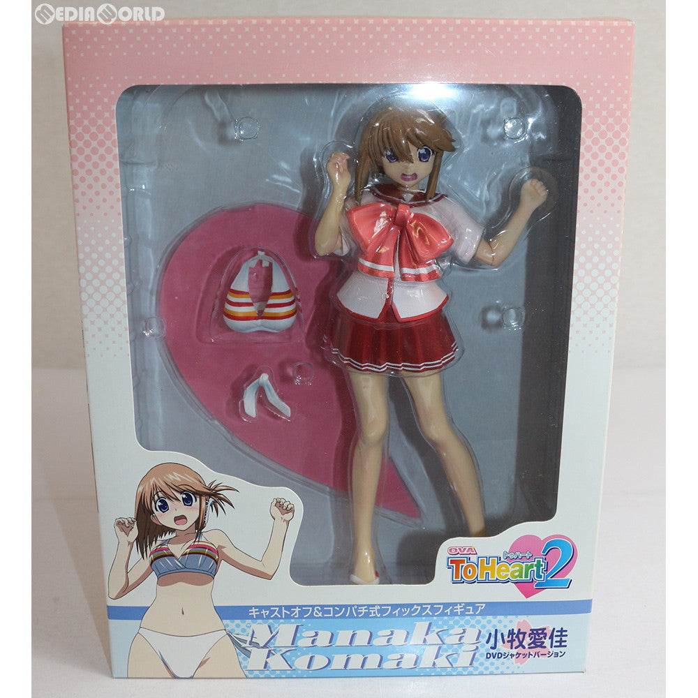 【中古即納】[箱難あり][FIG] 小牧愛佳(こまきまなか) DVDジャケットバージョン ToHeart2(トゥハート2) 1/6 完成品 フィギュア タキ・コーポレーション(20071220)