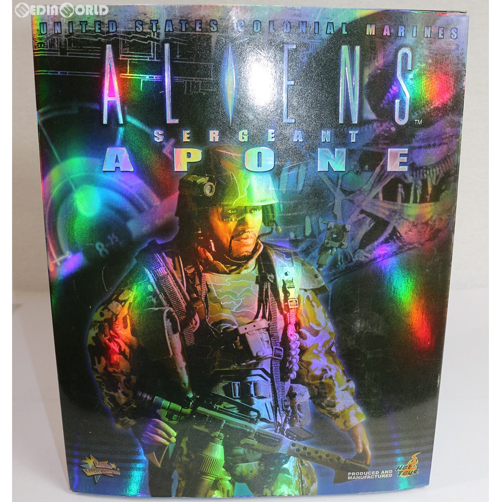 【中古即納】[FIG] ムービー・マスターピース U.S.C.M.アポーン軍曹 エイリアン2 1/6 完成品 可動フィギュア(MM#004) ホットトイズ(20051130)