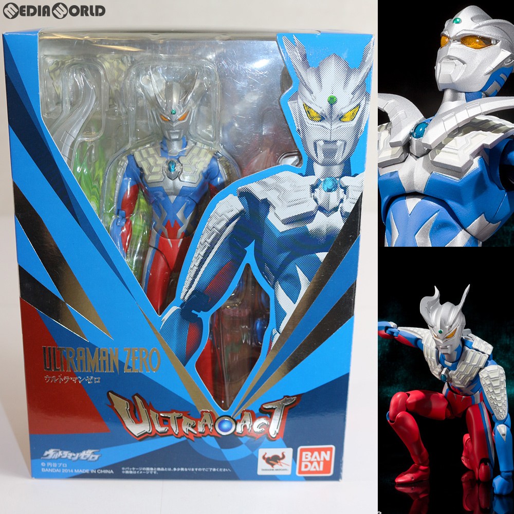 【中古即納】[FIG] ULTRA-ACT(ウルトラアクト) ウルトラマンゼロ 大怪獣バトル ウルトラ銀河伝説 THE MOVIE 完成品 可動フィギュア バンダイ(20140131)