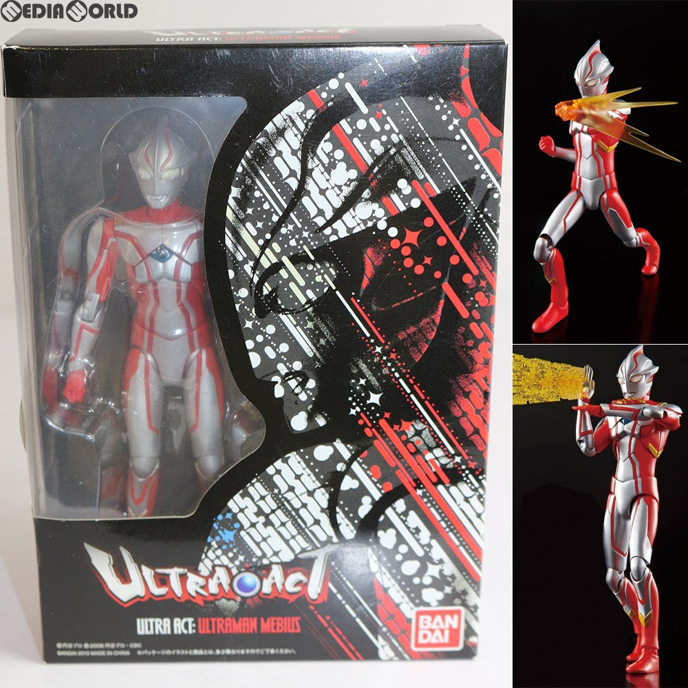 【中古即納】[FIG] ULTRA-ACT(ウルトラアクト) ウルトラマンメビウス(2010年版) 大怪獣バトル ウルトラ銀河伝説 THE MOVIE 完成品 可動フィギュア バンダイ(20101127)