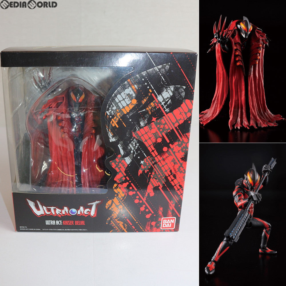 【中古即納】[FIG] ULTRA-ACT(ウルトラアクト) カイザーベリアル ウルトラマンゼロ THE MOVIE 超決戦!ベリアル銀河帝国 完成品 可動フィギュア バンダイ(20110122)